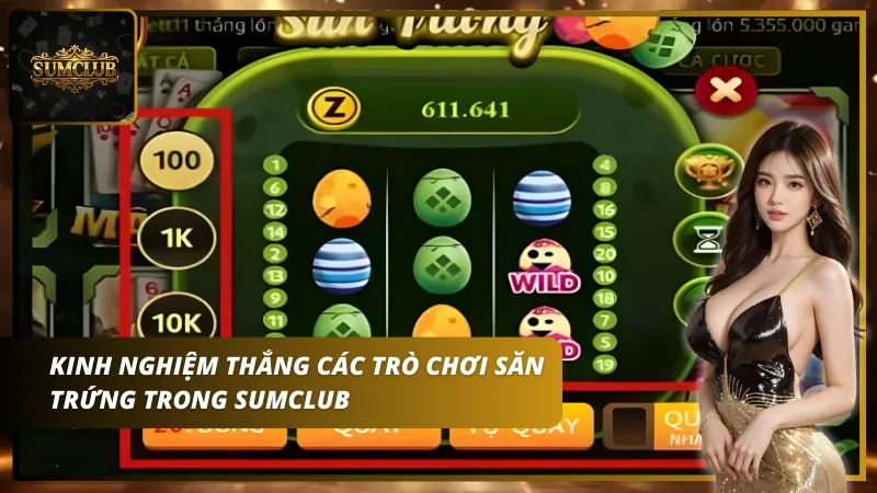 Thu thập trứng mang về điểm tập kết trước thời gian quy định để nhận được quà