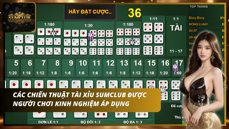 Lối chơi tài xỉu bất bại từ cao thủ Sumclub